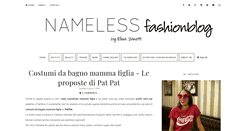 Desktop Screenshot of namelessfashionblog.com
